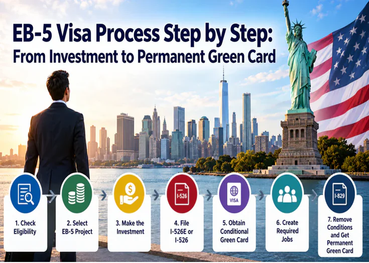 EB-5 Visa Process Step by Step: From Investment to Permanent Green Card